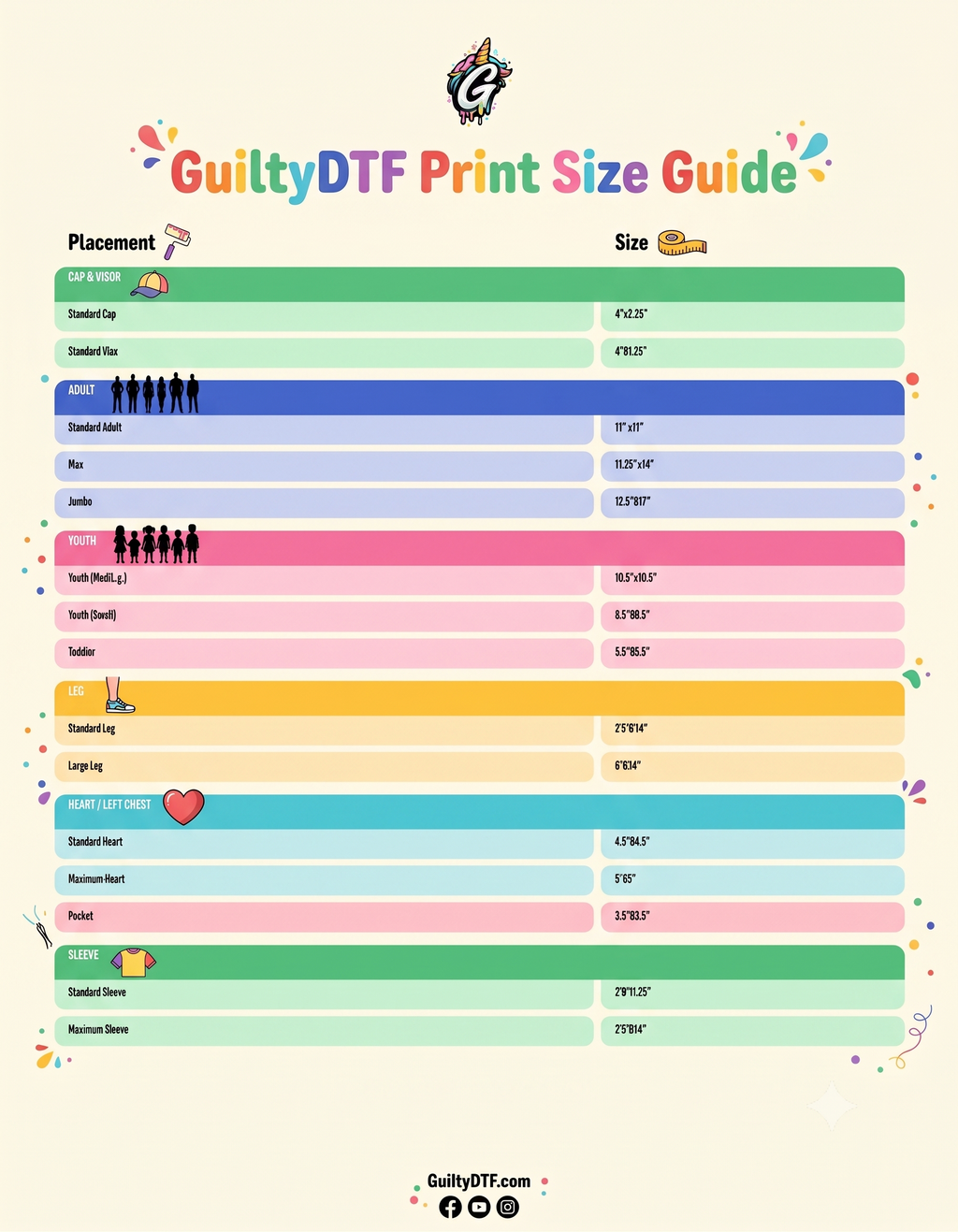 Single DTF Transfer