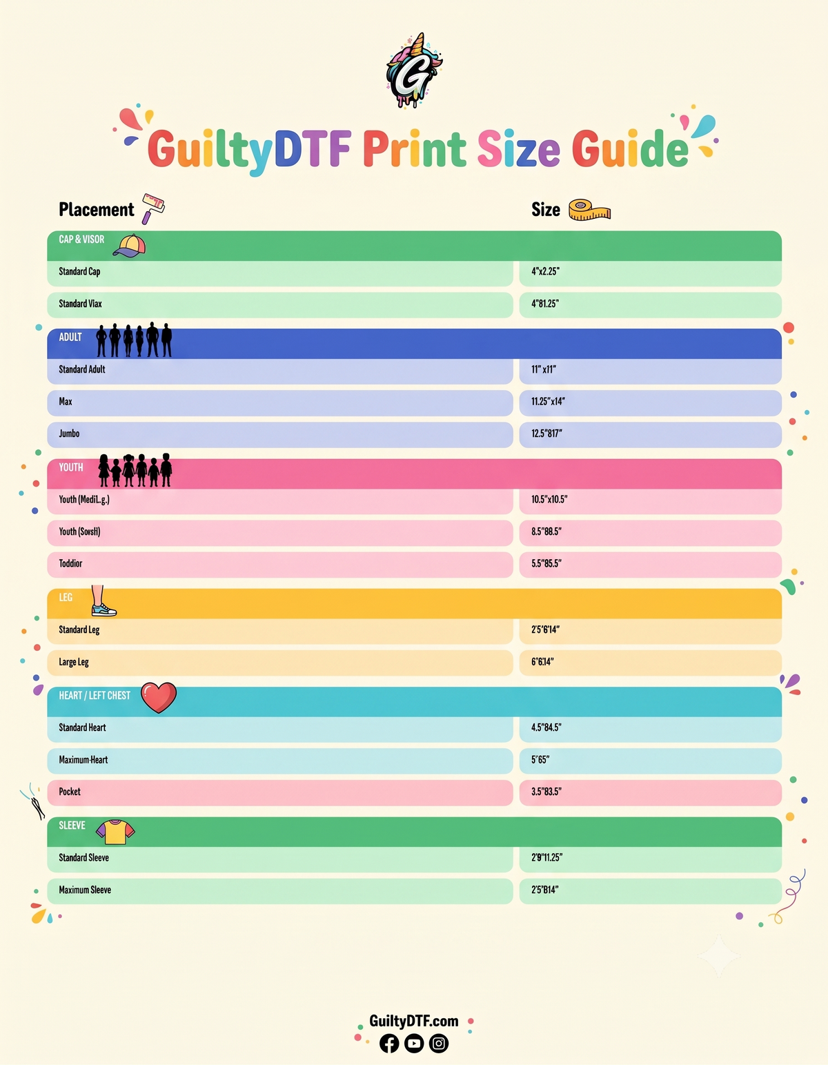 Single DTF Transfer